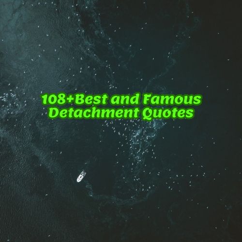 108+Best and Famous Detachment Quotes