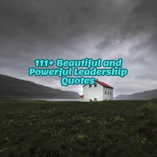 111+ Beautiful and Powerful Leadership Quotes