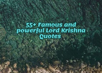 55+ Famous and powerful Lord Krishna Quotes