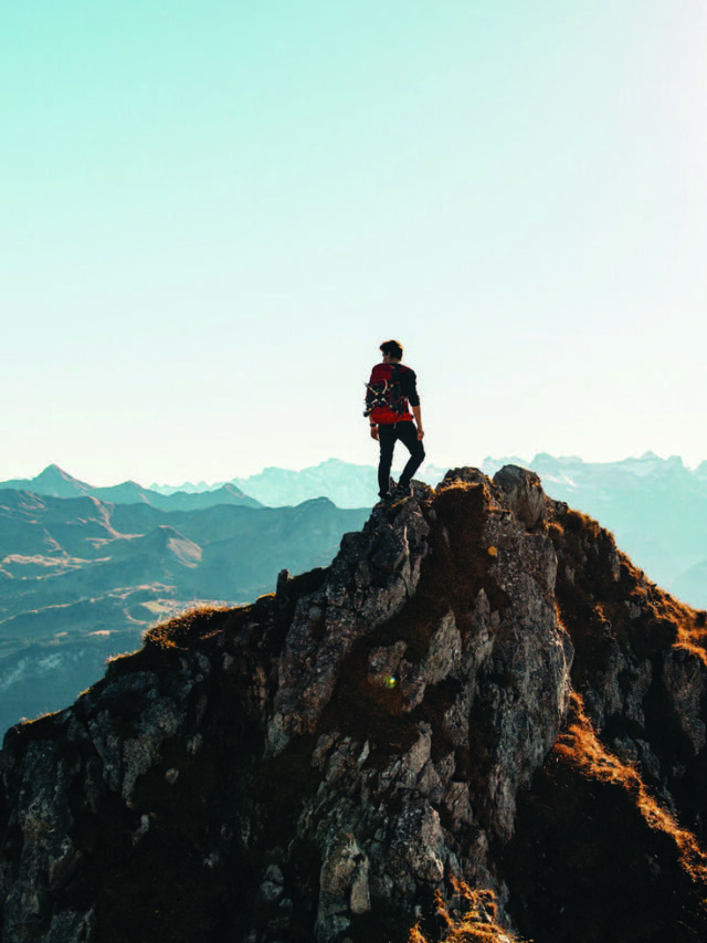 The greatest failure in life is to stop trying…