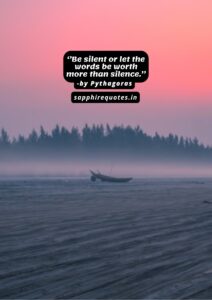 Silence Quotes