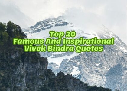 Top 20 Famous And Inspirational Vivek Bindra Quotes