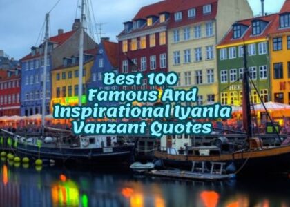 Best 100 Famous And Inspirational Iyanla Vanzant Quotes