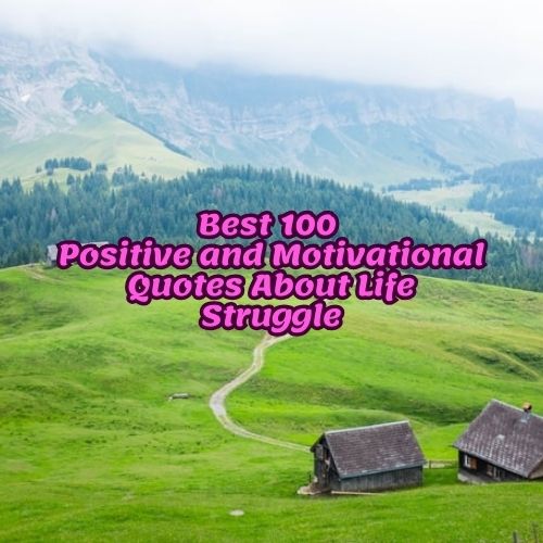 Best 100 Positive and Motivational Quotes About Life Struggle