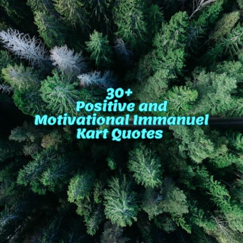 30+ Positive and Motivational Immanuel Kart Quotes