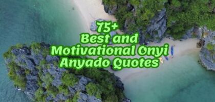 75+ Best and Motivational Onyi Anyado Quotes