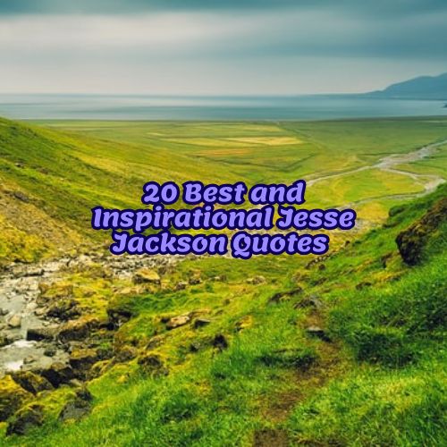 20 Best and Inspirational Jesse Jackson Quotes