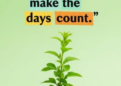 Change as a choice, instead of a reaction.