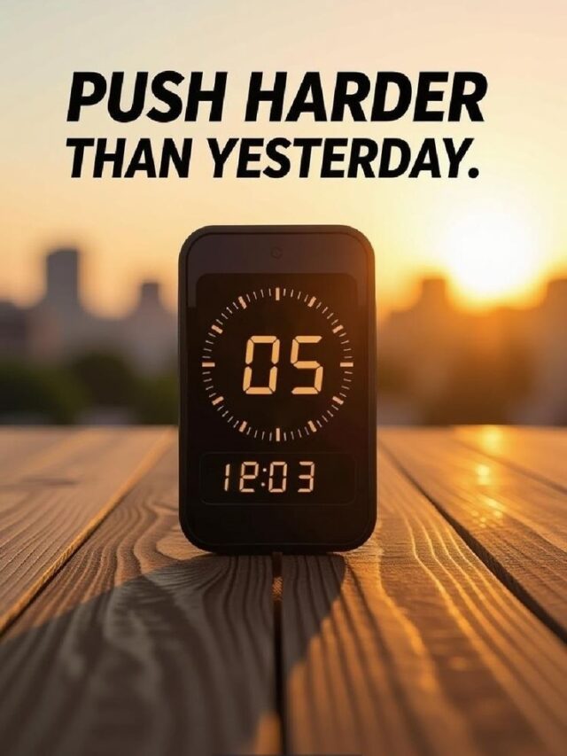 Whatever you are be a Good one.