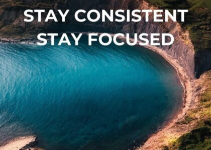 Be happy, but never satisfied.