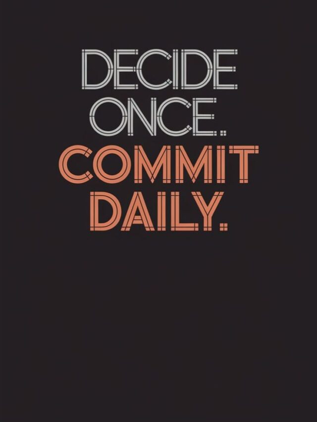 Always remember that motivation gets you moving.