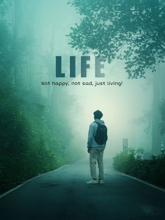 Life is only a fragment of our existence.