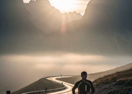 No one ever gets anywhere by being mentally weak.