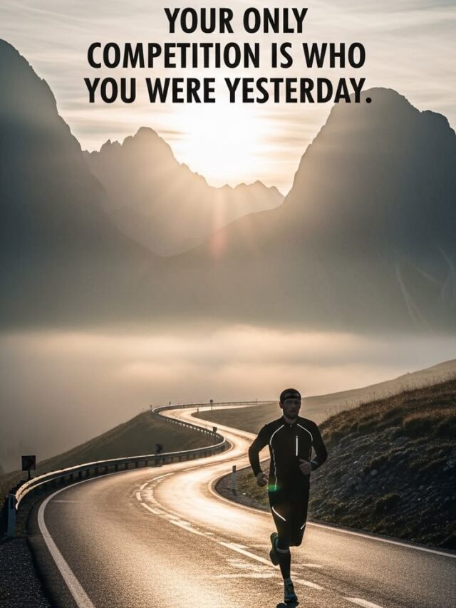 No one ever gets anywhere by being mentally weak.