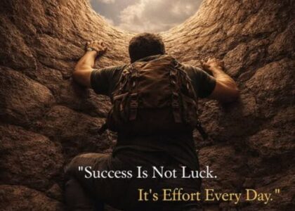 Believe in yourself and make it happen.