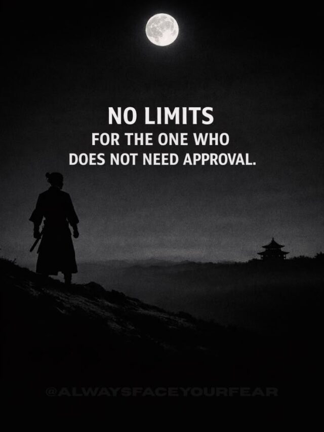 The more you practice, the less fear will control your life.