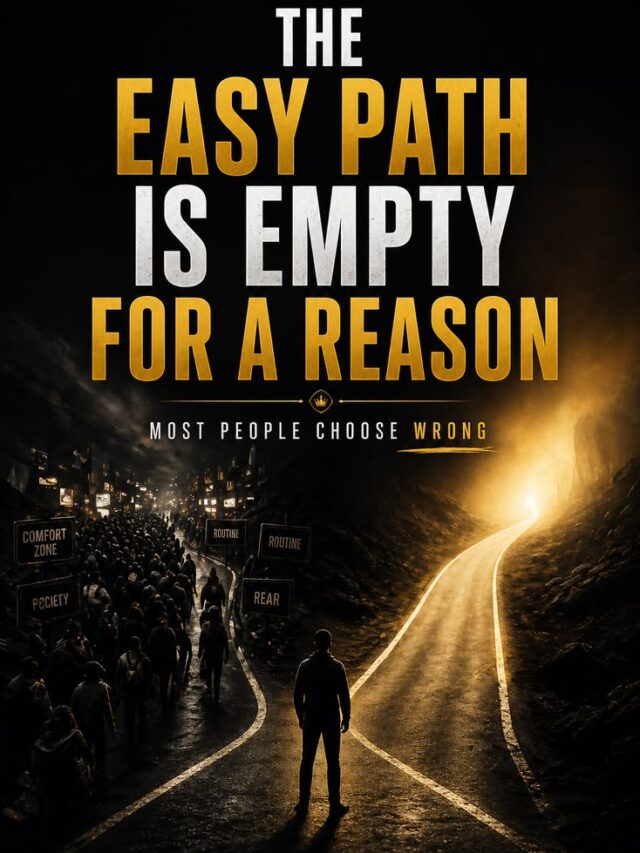 Sometimes it is essential to accept failure.