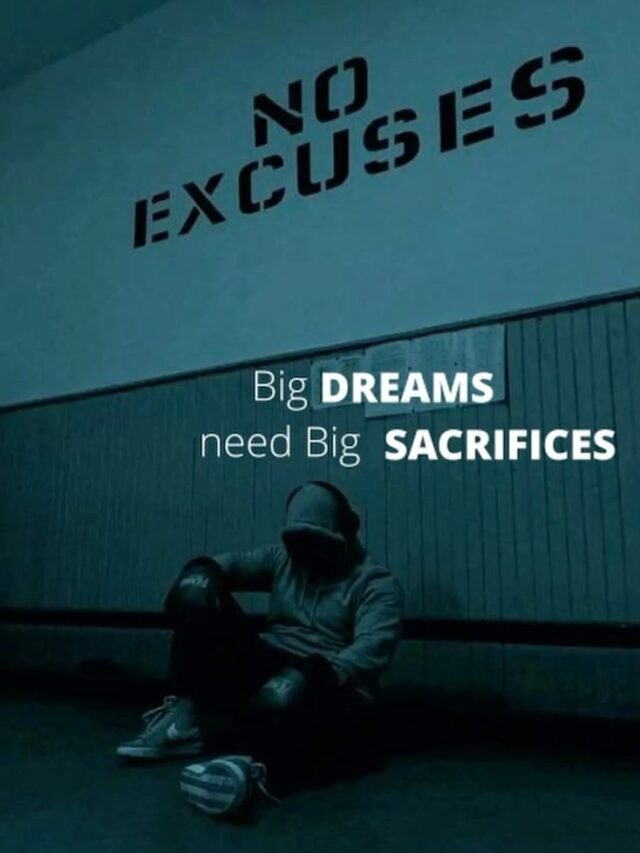 You can’t build your dreams on an empty tanks.