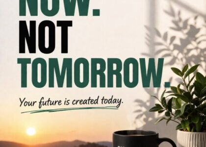 Start small, think big. Believe in yourself.
