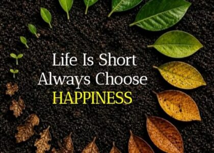 Live life on your terms.