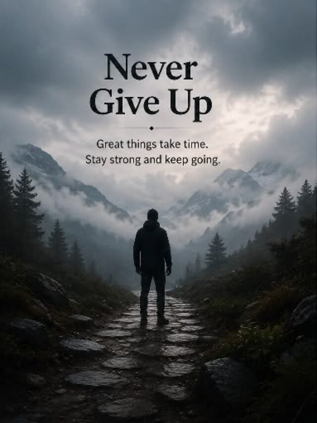 Great Things Take Time. Stay Strong and Keep Going.