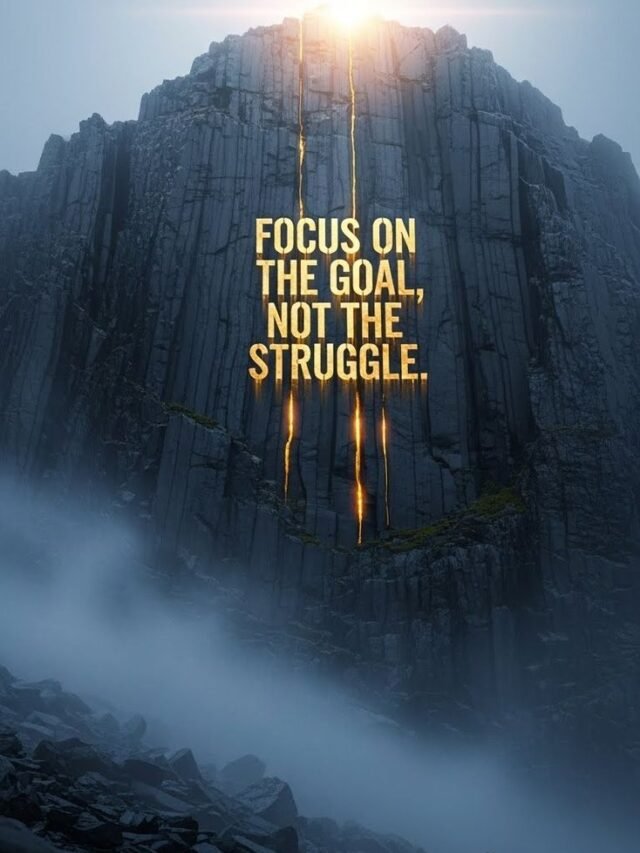 Don’t be pushed around by the Fears in your mind.