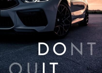 If you fall behind, run faster, Never Give up.