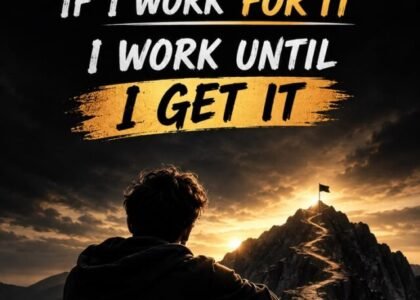 Strong people have strong sense of self-worth.