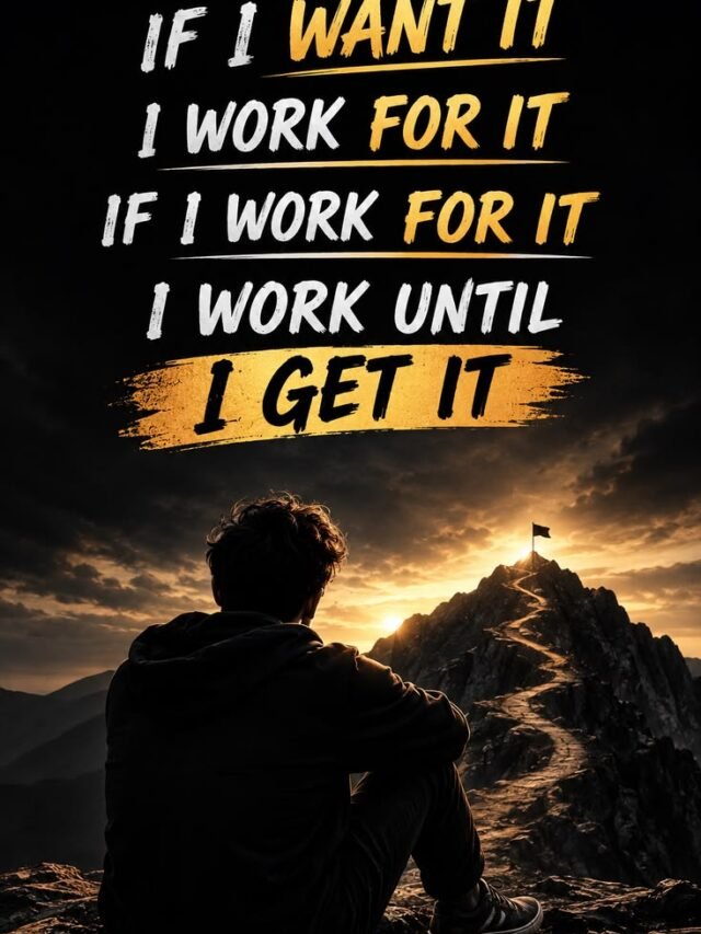 Strong people have strong sense of self-worth.