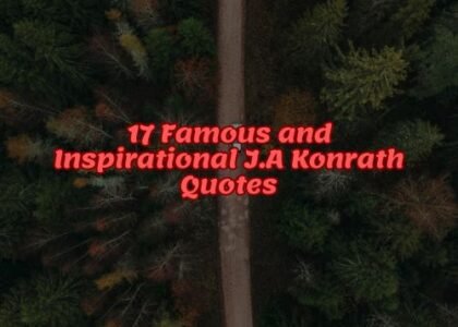 17 Famous and Inspirational J.A Konrath Quotes